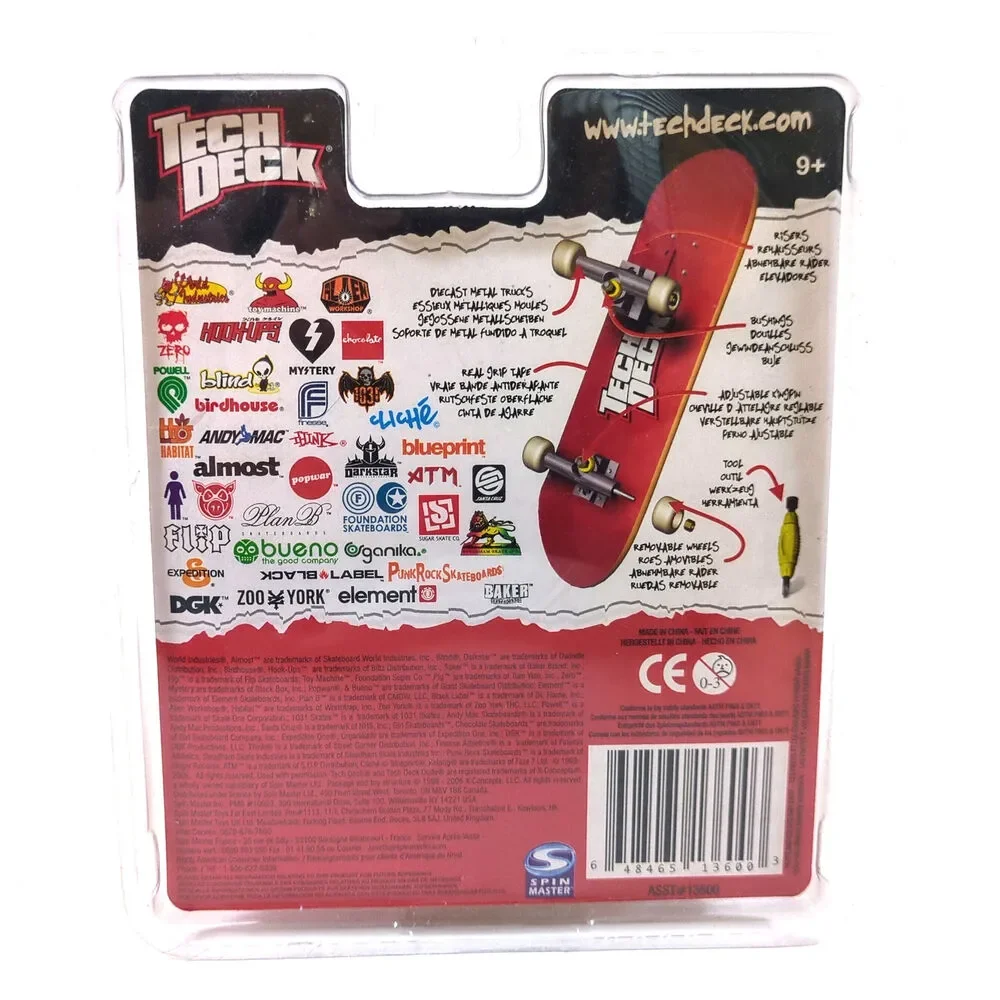 Vintage 2006 TECH DECK Plan B Skateboards Fingerboard PJ Ladd Sealed Package
